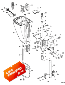 Swivel Bracket And Driveshaft Housing (     )