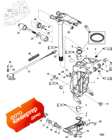 Swivel Bracket And Steering Arm (     )