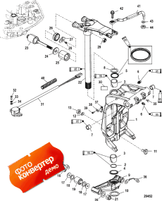 Swivel Bracket And Steering Arm (     )