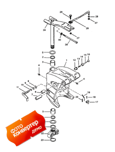 Swivel Bracket And Steering Arm (     )