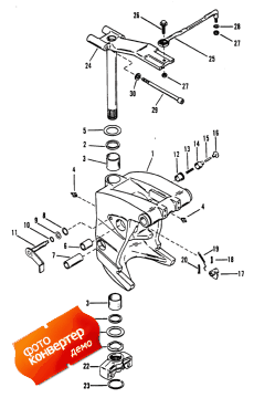 Swivel Bracket And Steering Arm (     )