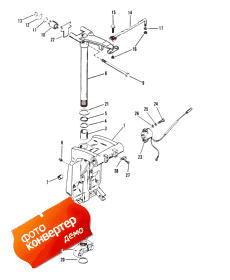 Swivel Bracket And Steering Arm (     )