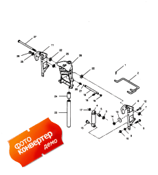 Swivel Bracket And Stern Brackets Models With Power Trim (    s Models With Power trim)