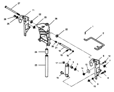 Swivel Bracket And Stern Brackets Models With Power Trim (    s Models With Power trim)