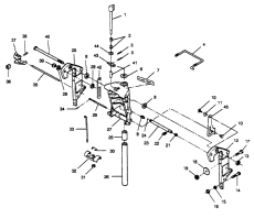 Swivel Bracket And Stern Brackets Models Without Power Trim (    s Models Without Power trim)