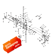 Swivel Bracket And Stern Brackets Models Without Power Trim (    s Models Without Power trim)