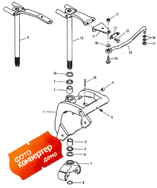 Swivel Bracket (s/n: 0d181999 And Below) (  (s / n: 0d181999  ))