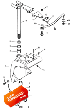 Swivel Bracket (s/n: 0d182000 And Up) (  (s / n: 0d182000  ))