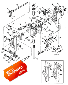 Swivel Bracket/stern Brackets Manual Tilt Models (  /  s  Tilt Models)