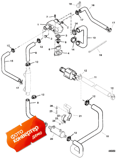 Thermostat Housing (vst Fuel System) S/n 0k147349 & Below (  (vst  ) S / n 0k147349 & )