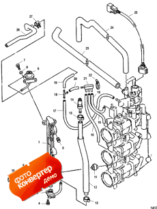 Throttle Body Hose Routing (   Routing)