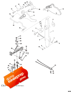 Throttle Lever And Shift Shaft (    )