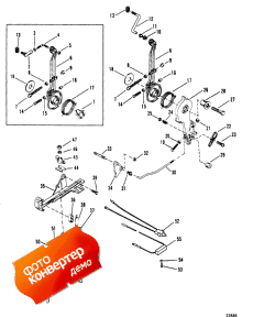 Throttle Lever And Shift Shaft (    )