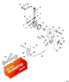 Throttle Lever And Throttle Cam Assembly (     Assembly)