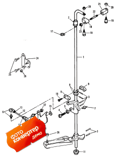 Throttle Linkage (0e009500 Thru 0e093699) ( age (0e009500 Thru 0e093699))