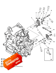 Throttle Linkage (s/n -usa-0g5899999/bel-9973099 & Below) ( age (s / n -usa-0g5899999 / bel-9973099 & ))