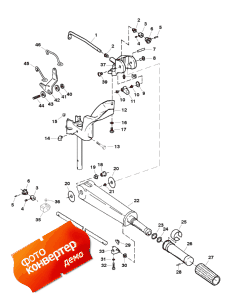 Tiller Handle & Throttle Linkage ( &  age)