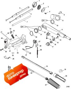 Tiller Handle Kit (821455a6 / A7 / A20) (������������ �������� ������� (821455a6 / A7 / A20))