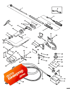 Tiller Handle Kit (94185a17 And 94185a18) (������������ �������� ������� (94185a17 � 94185a18))