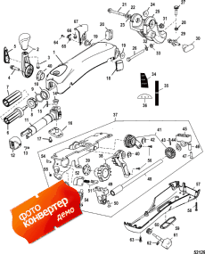 Tiller Handle Kit (big Tiller-manual, Mechanical) Design Ii (������������ �������� ������� (big Tiller-������, Mechanical) Design Ii)