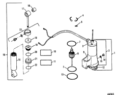 Tilt Cylinder / Motor / Pump (design I) (  / Motor /  (design I))