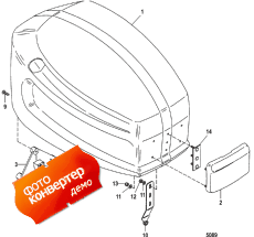 Top Cowl (s/n-0g857000 And Up) (  (s / n-0g857000  ))