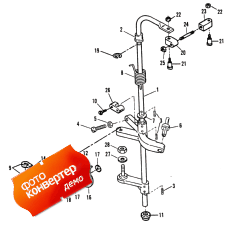 Towershaft And Throttle Linkage (Tower   age)