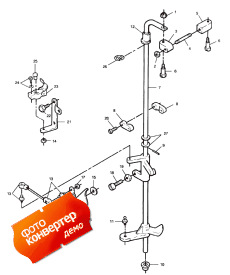 Towershaft And Throttle Linkage (Tower   age)