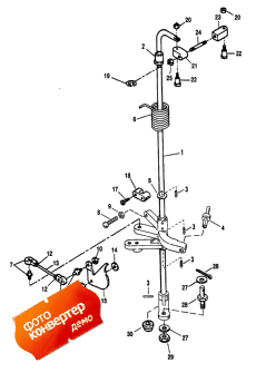 Towershaft And Throttle Linkage (Tower   age)