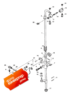 Towershaft And Throttle Linkage (Tower   age)