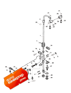 Towershaft And Throttle Linkage (Tower   age)