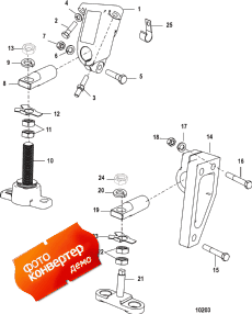 Transmission And Engine Mounting (borg-warner 5000) (����������� � ��������� ���������ing (borg-warner 5000))