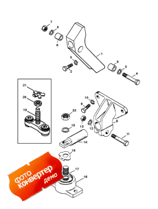 Transmission And Engine Mounting (hurth V-drive) (   ing (hurth V-drive))