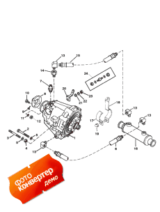 Transmission And Related Parts (b/w 71c) (  Related Parts (b / w 71c))