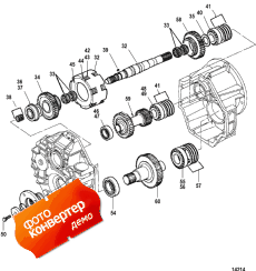 Transmission (down Angle) (hurth 630) ( (down Angle) (hurth 630))