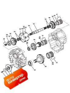 Transmission (in-line) (hurth 630) ( (in-line) (hurth 630))