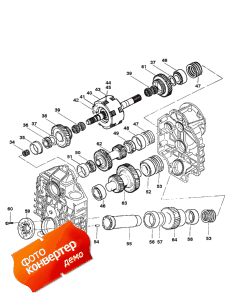 Transmission (v-drive) (hurth 630) ( (v-drive) (hurth 630))