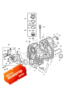 Transmission (v-drive) (hurth 630) ( (v-drive) (hurth 630))