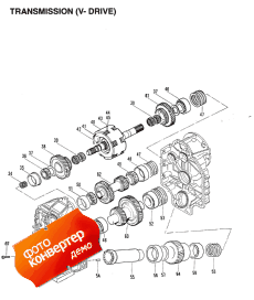 Transmission (v-drive) (inboard) (����������� (v-drive) (inboard))