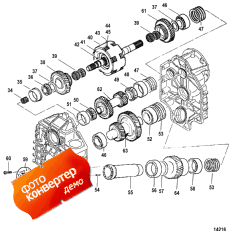 Transmission (v-drive) (inboard) ( (v-drive) (inboard))