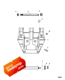 Transom Bracket Assembly (  Assembly)