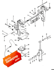 Transom Bracket (s/n-me-5503247/ma-5600162 Thru 6616990) (  (s / n-me-5503247 / ma-5600162 Thru 6616990))