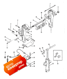 Transom Brackets And Trim Cylinder ( s   )