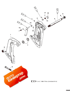 Transom Brackets (s/n-0g590000 And Up) ( s (s / n-0g590000  ))