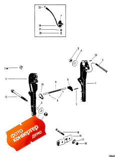 Transom Brackets (s/n-merc-5488751/mariner-5316380 & Below) ( s (s / n-merc-5488751 / mariner-5316380 & ))