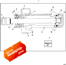 Trim Cylinder Assembly (without Trim Sensor Plate) (  Assembly (without   ))