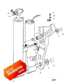 Trim Mounting, Hydraulic (Trim ing, Hydraulic)