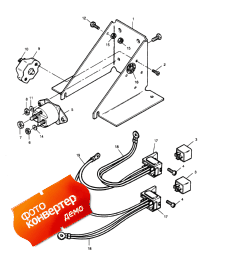 Trim Pump Bracket And Relays (Trim    s)