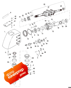 U Joint Housing Assembly (ssm Six - Late Style) (U   Assembly (ssm Six - Late Style))