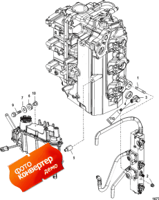 Vapor Separator/fuel Rail Mounting ( /   ing)